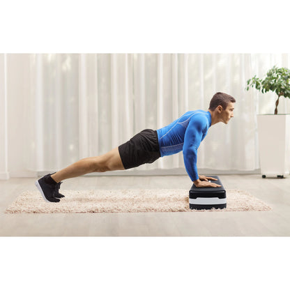 Adjustable Step Aerobics Platform - 4 to 6 in Height